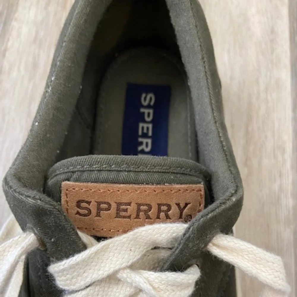 Sperry | Men's Green Top Sider Comfy Sneaker 7.5
